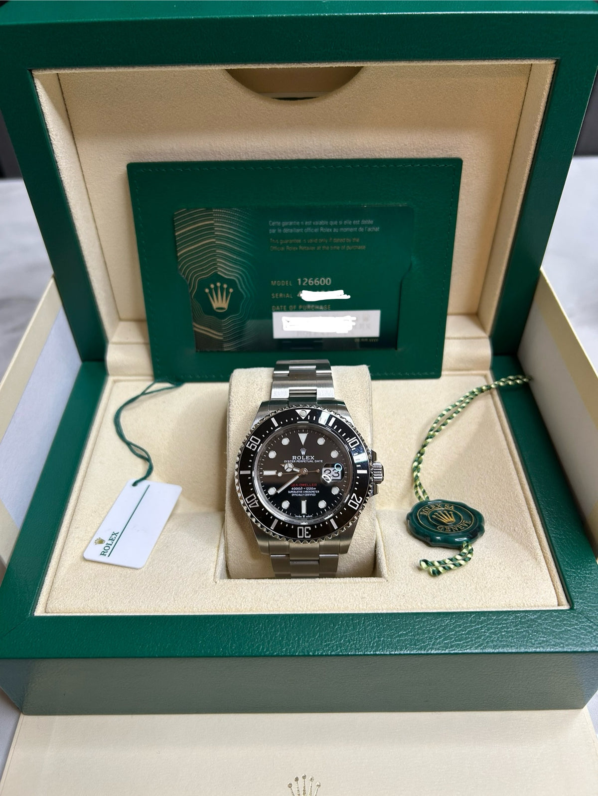 2020 Rolex Sea-Dweller