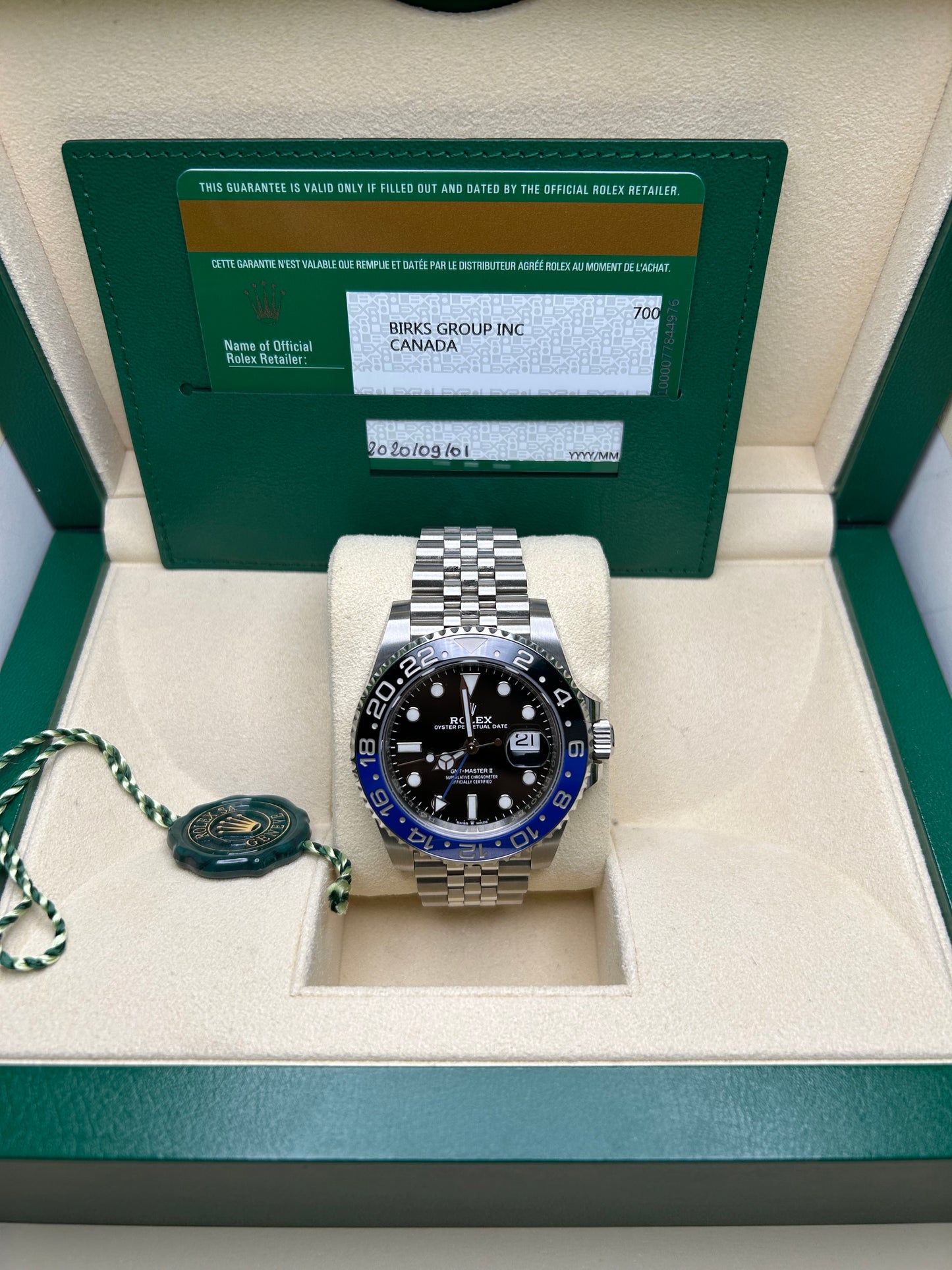 Rolex GMT Batgirl